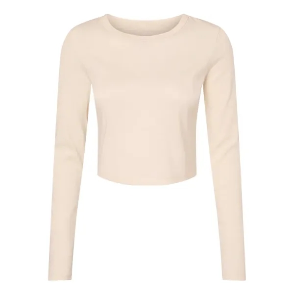 BELLA + CANVAS Women's Micro Rib Long Sleeve Baby Tee... from ASI 84358 S&S Activewear