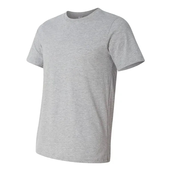 Unisex USA-made unisex short sleeve T-shirt with a retail fit, side... from ASI 84358 S&S Activewear
