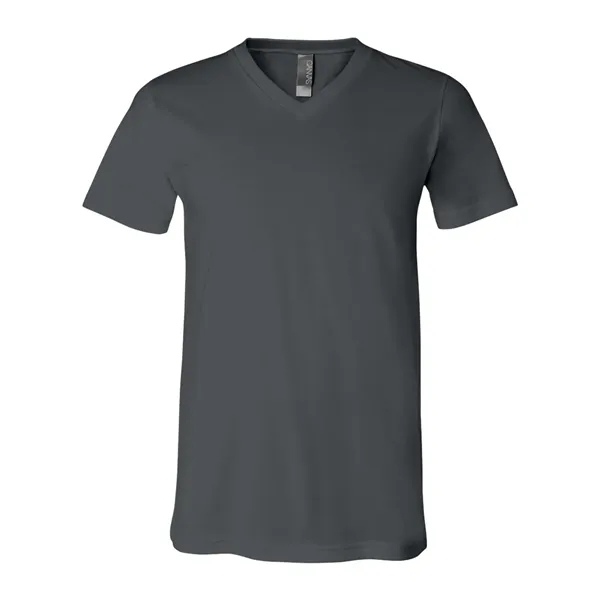 Adult short sleeve v-neck t-shirt with hemmed sleeves. Blank product.... from ASI 84358 S&S Activewear