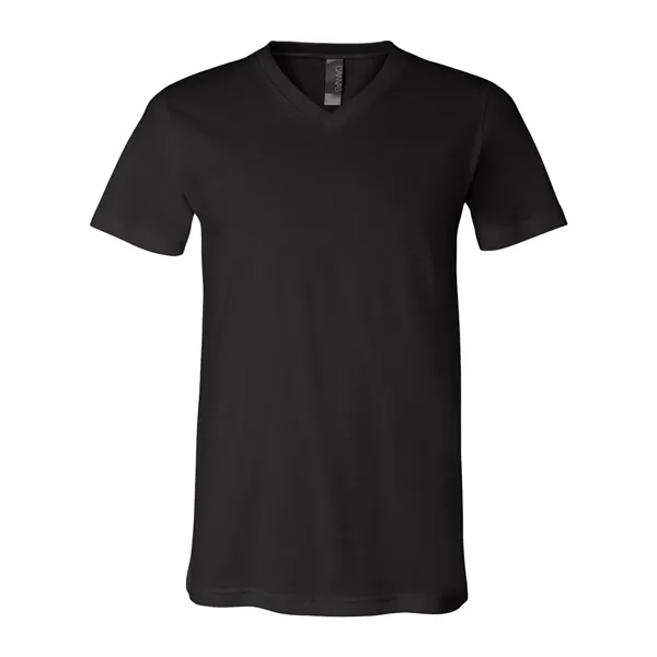 Adult short sleeve v-neck t-shirt with hemmed sleeves. Blank product.... from ASI 84358 S&S Activewear