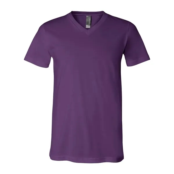 Adult short sleeve v-neck t-shirt with hemmed sleeves. Blank product.... from ASI 84358 S&S Activewear