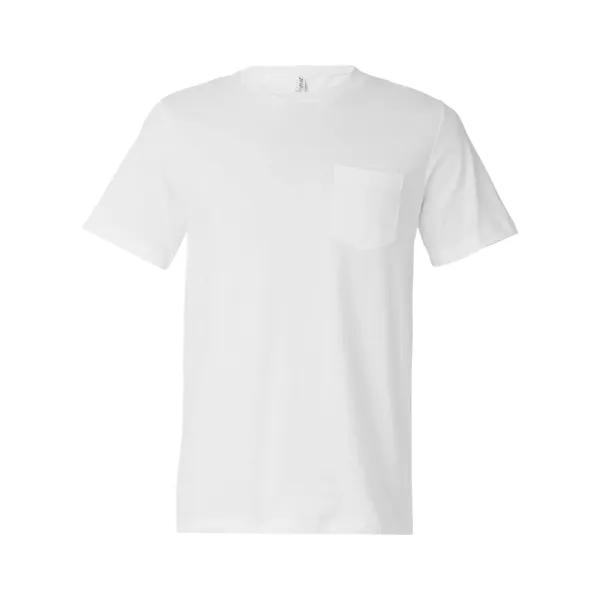 Adult jersey pocket t-shirt. Blank product.... from ASI 84358 S&S Activewear