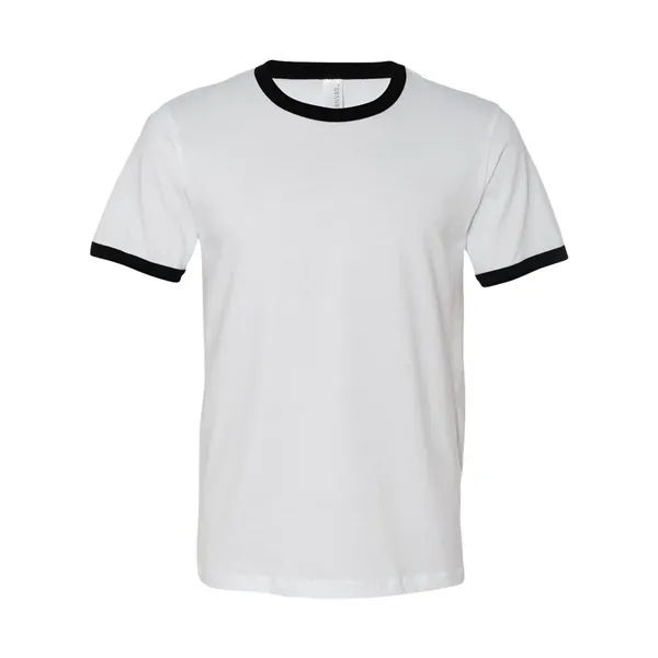 Adult heather ringer t-shirt. Blank product.... from ASI 84358 S&S Activewear