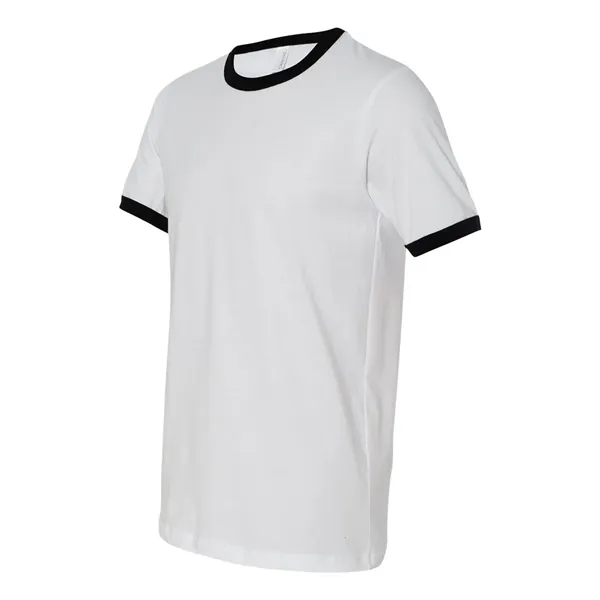 Adult heather ringer t-shirt. Blank product.... from ASI 84358 S&S Activewear