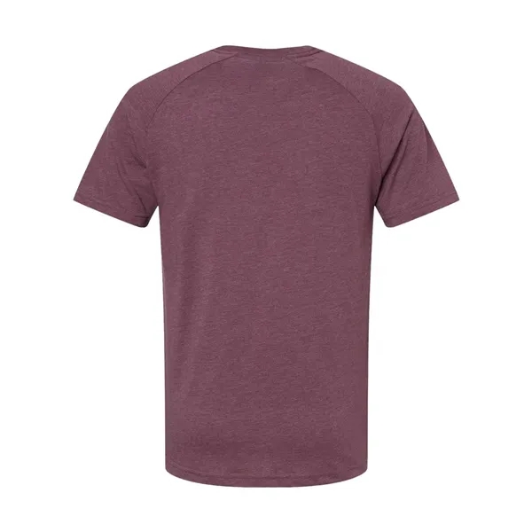 BELLA + CANVAS FWD Fashion Heather CVC Raglan Tee... from ASI 84358 S&S Activewear