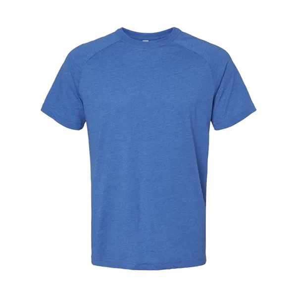 BELLA + CANVAS FWD Fashion Heather CVC Raglan Tee... from ASI 84358 S&S Activewear