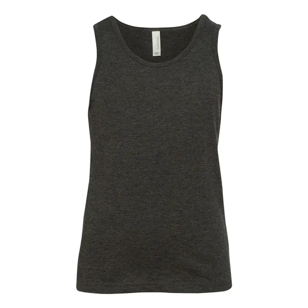 BELLA + CANVAS Youth Heather CVC Tank... from ASI 84358 S&S Activewear
