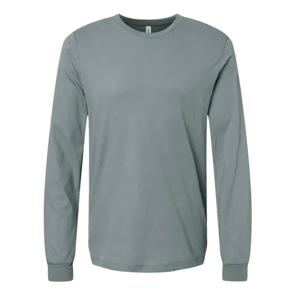 Adult long sleeve crewneck t-shirt with 2" rib cuffs. Blank product.... from ASI 84358 S&S Activewear