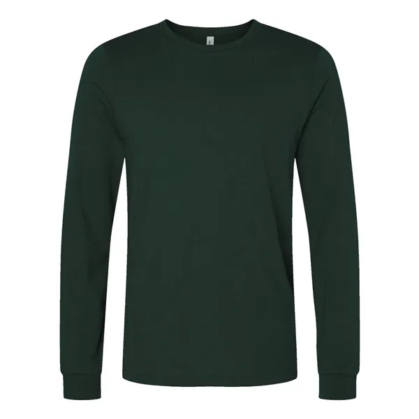 Adult long sleeve crewneck t-shirt with 2" rib cuffs. Blank product.... from ASI 84358 S&S Activewear