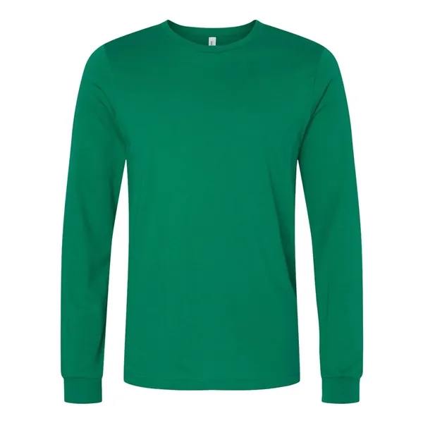Adult long sleeve crewneck t-shirt with 2" rib cuffs. Blank product.... from ASI 84358 S&S Activewear