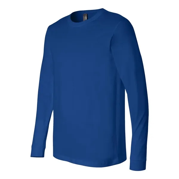 Adult long sleeve crewneck t-shirt with 2" rib cuffs. Blank product.... from ASI 84358 S&S Activewear