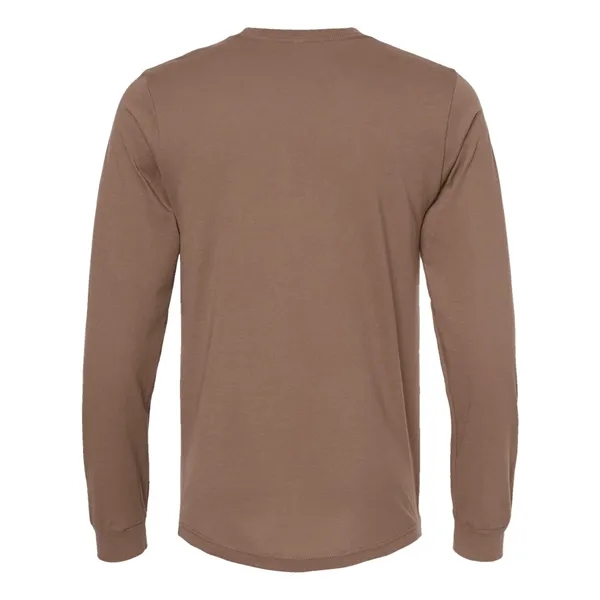 Adult long sleeve crewneck t-shirt with 2" rib cuffs. Blank product.... from ASI 84358 S&S Activewear