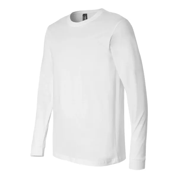 Adult long sleeve crewneck t-shirt with 2" rib cuffs. Blank product.... from ASI 84358 S&S Activewear