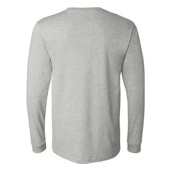 BELLA + CANVAS Unisex Heather CVC Long Sleeve Tee... from ASI 84358 S&S Activewear