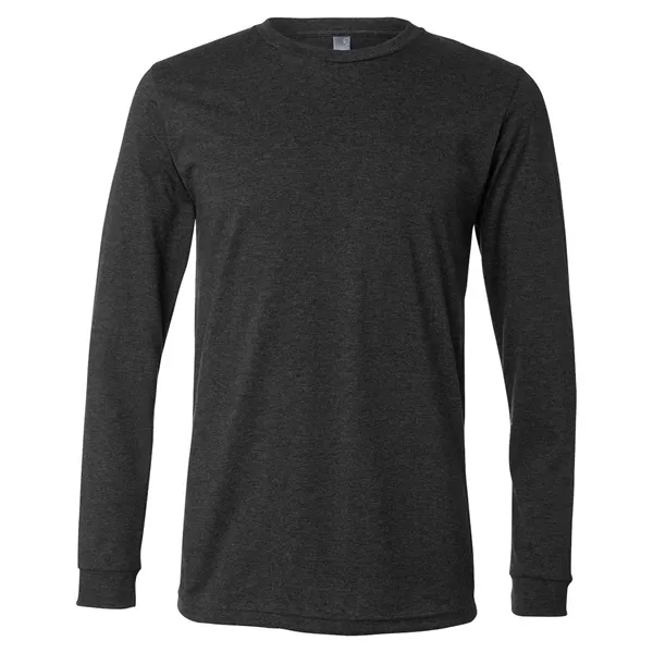 BELLA + CANVAS Unisex Heather CVC Long Sleeve Tee... from ASI 84358 S&S Activewear