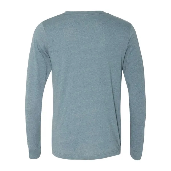 BELLA + CANVAS Unisex Heather CVC Long Sleeve Tee... from ASI 84358 S&S Activewear