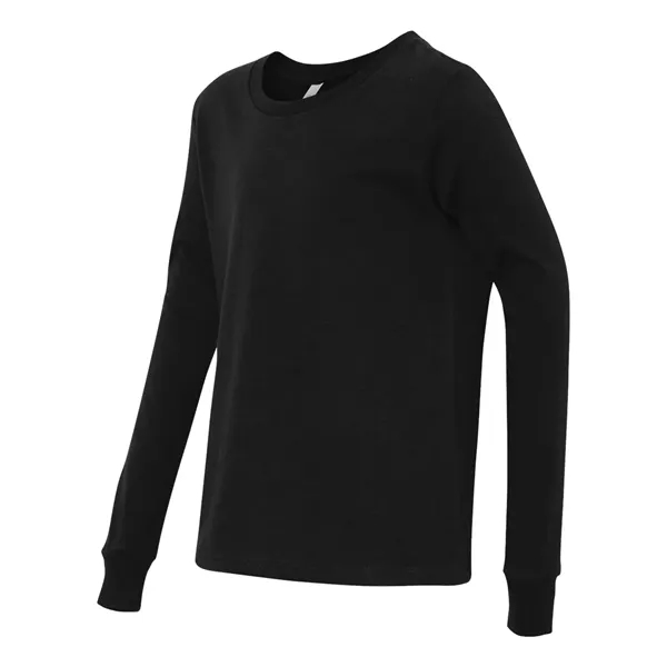 Bella + Canvas® Youth Long Sleeve Jersey Tee, blank.... from ASI 84358 S&S Activewear