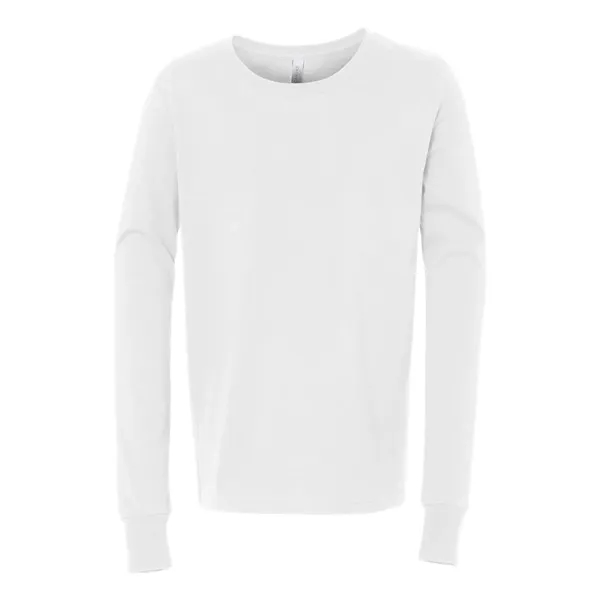 Bella + Canvas® Youth Long Sleeve Jersey Tee, blank.... from ASI 84358 S&S Activewear
