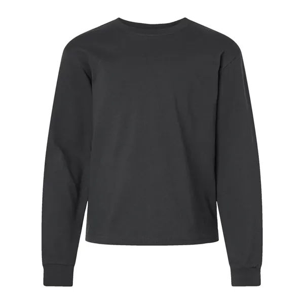 BELLA + CANVAS Youth 6oz. Heavyweight Long Sleeve Tee... from ASI 84358 S&S Activewear