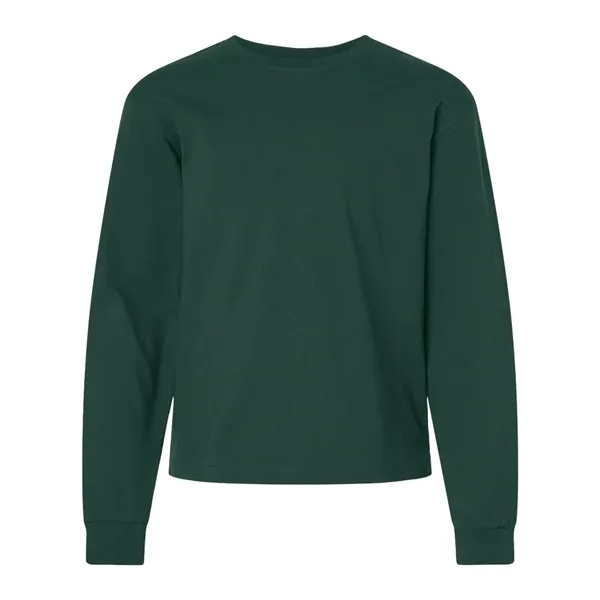 BELLA + CANVAS Youth 6oz. Heavyweight Long Sleeve Tee... from ASI 84358 S&S Activewear