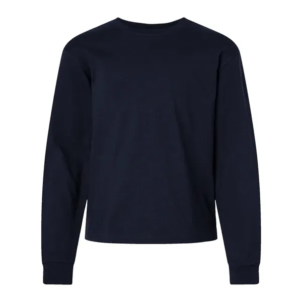 BELLA + CANVAS Youth 6oz. Heavyweight Long Sleeve Tee... from ASI 84358 S&S Activewear