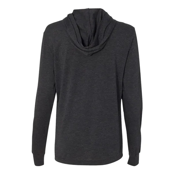 Adult long sleeve jersey hooded t-shirt. Blank product.... from ASI 84358 S&S Activewear