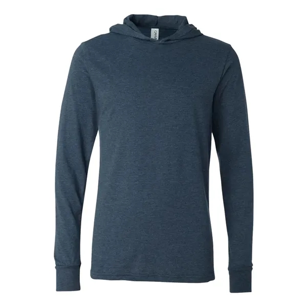 Adult long sleeve jersey hooded t-shirt. Blank product.... from ASI 84358 S&S Activewear