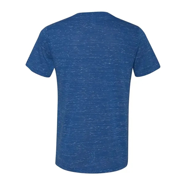 BELLA + CANVAS Unisex Textured Jersey V-Neck Tee... from ASI 84358 S&S Activewear