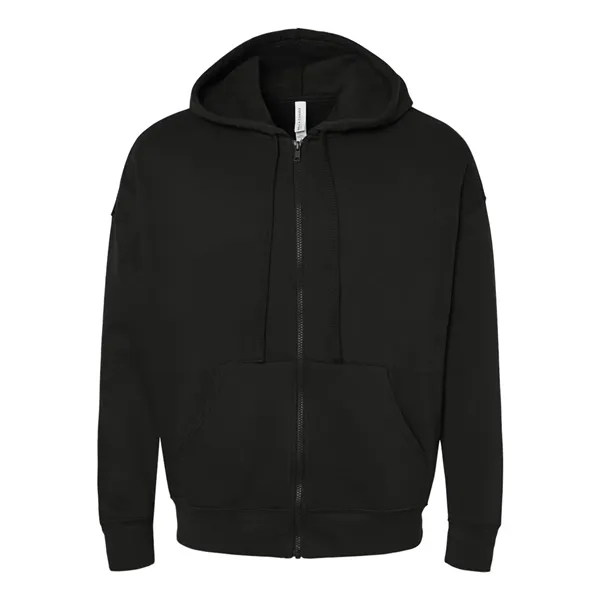 BELLA + CANVAS Unisex Sponge Fleece DTM Full-Zip Hoodie... from ASI 84358 S&S Activewear