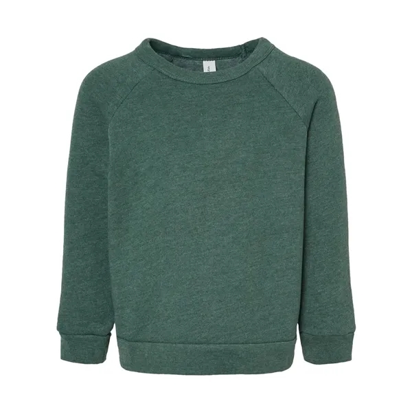 BELLA + CANVAS Toddler Sponge Fleece Raglan Sweatshirt... from ASI 84358 S&S Activewear