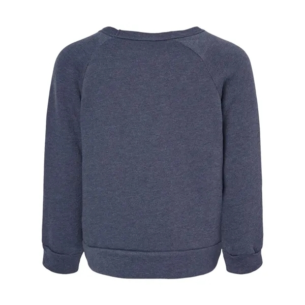 BELLA + CANVAS Toddler Sponge Fleece Raglan Sweatshirt... from ASI 84358 S&S Activewear