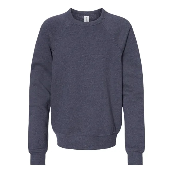 Bella+Canvas Youth Sponge Fleece Crewneck Sweatshirt... from ASI 84358 S&S Activewear