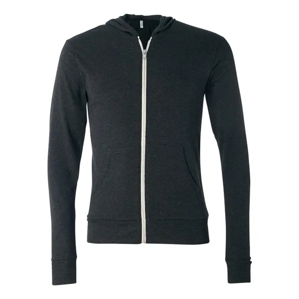Unisex lightweight hooded full-zip t-shirt. Blank product.... from ASI 84358 S&S Activewear
