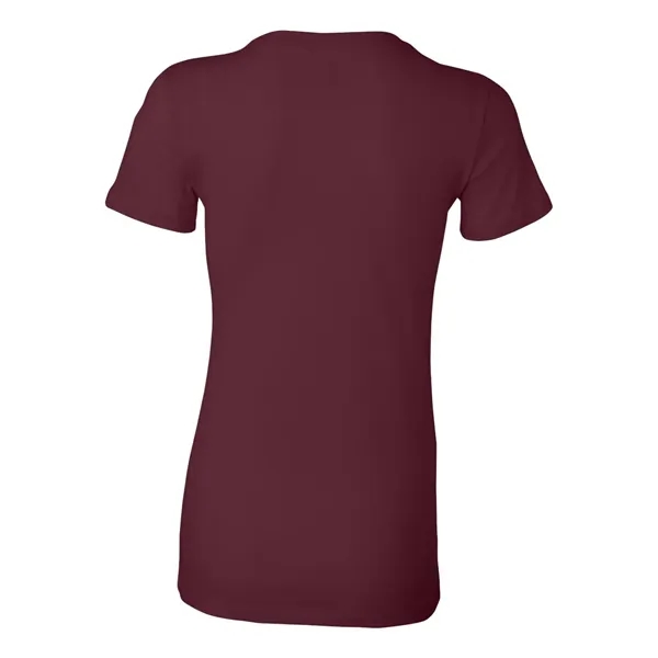 Women's cotton t-shirt with longer length body and shoulder taping. Blank... from ASI 84358 S&S Activewear