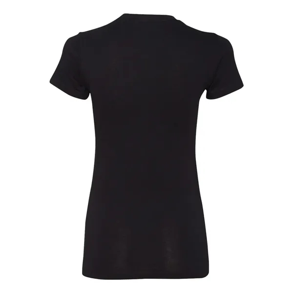 Women's cotton t-shirt with longer length body and shoulder taping. Blank... from ASI 84358 S&S Activewear