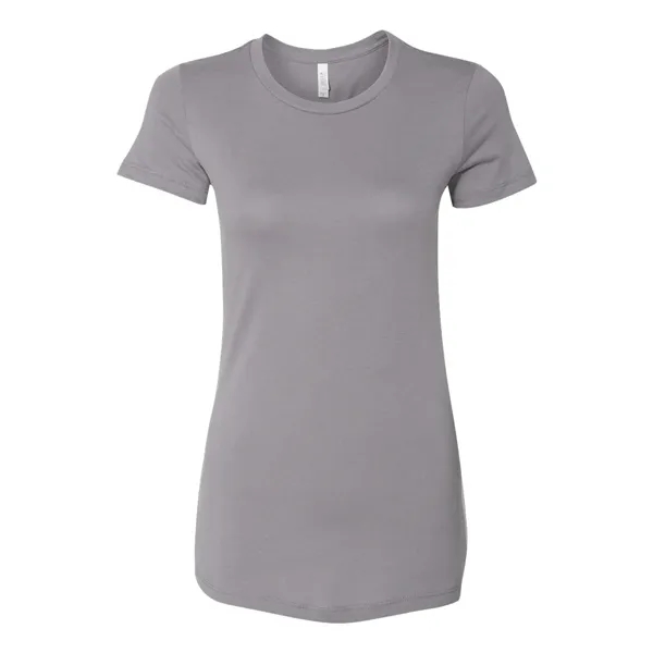 Women's cotton t-shirt with longer length body and shoulder taping. Blank... from ASI 84358 S&S Activewear