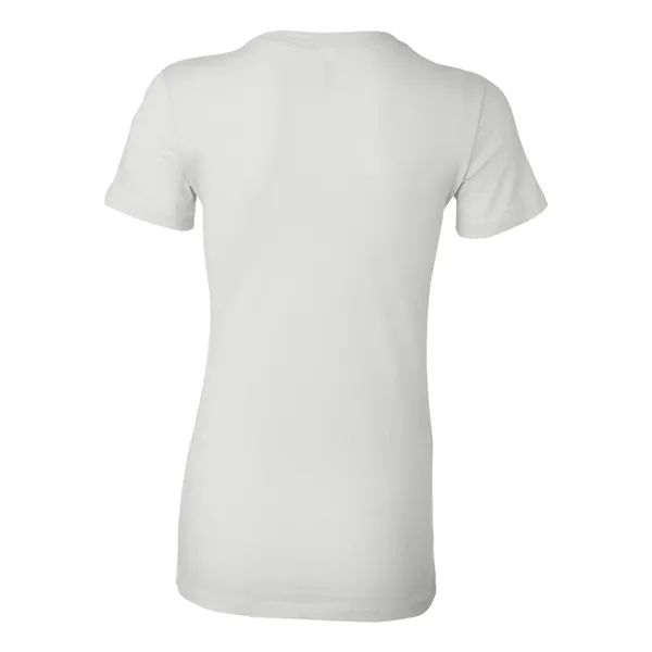 Women's cotton t-shirt with longer length body and shoulder taping. Blank... from ASI 84358 S&S Activewear