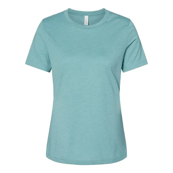 BELLA + CANVAS Women's Relaxed Fit Heather CVC Tee... from ASI 84358 S&S Activewear