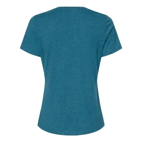 BELLA + CANVAS Women's Relaxed Fit Heather CVC Tee... from ASI 84358 S&S Activewear