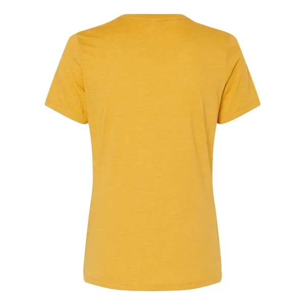 BELLA + CANVAS Women's Relaxed Fit Heather CVC Tee... from ASI 84358 S&S Activewear