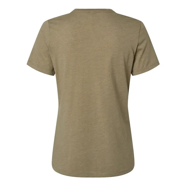 BELLA + CANVAS Women's Relaxed Fit Heather CVC Tee... from ASI 84358 S&S Activewear