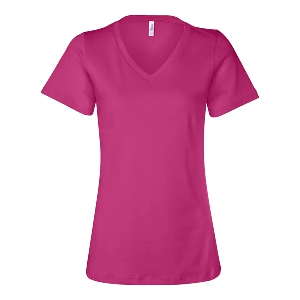 V-neck t-shirt with flattering true women's fit. Blank product.... from ASI 84358 S&S Activewear