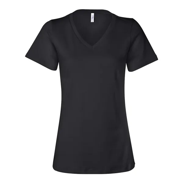 V-neck t-shirt with flattering true women's fit. Blank product.... from ASI 84358 S&S Activewear