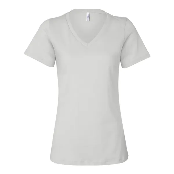 V-neck t-shirt with flattering true women's fit. Blank product.... from ASI 84358 S&S Activewear