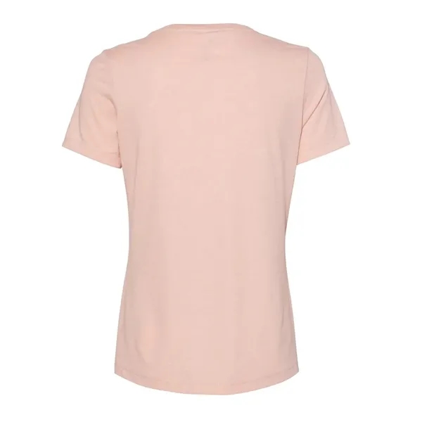BELLA + CANVAS Women's Relaxed Heather CVC V-Neck Tee... from ASI 84358 S&S Activewear