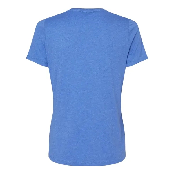 BELLA + CANVAS Women's Relaxed Heather CVC V-Neck Tee... from ASI 84358 S&S Activewear