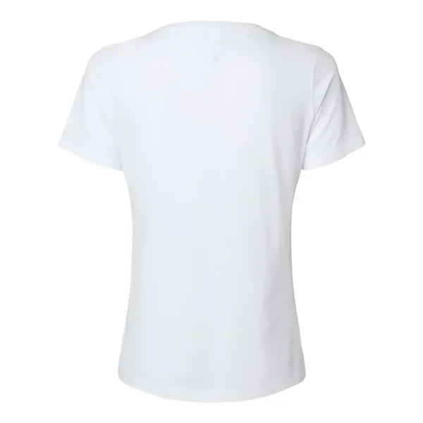 BELLA + CANVAS Women's Relaxed Heather CVC V-Neck Tee... from ASI 84358 S&S Activewear