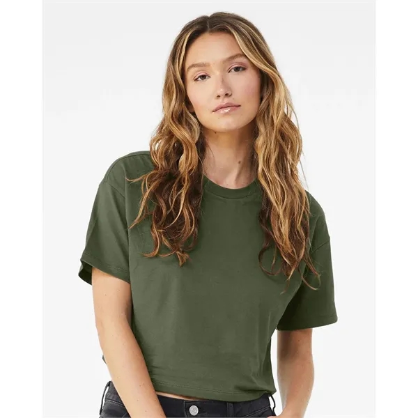 BELLA + CANVAS Fast Fashion Women's Jersey Cropped Tee... from ASI 84358 S&S Activewear