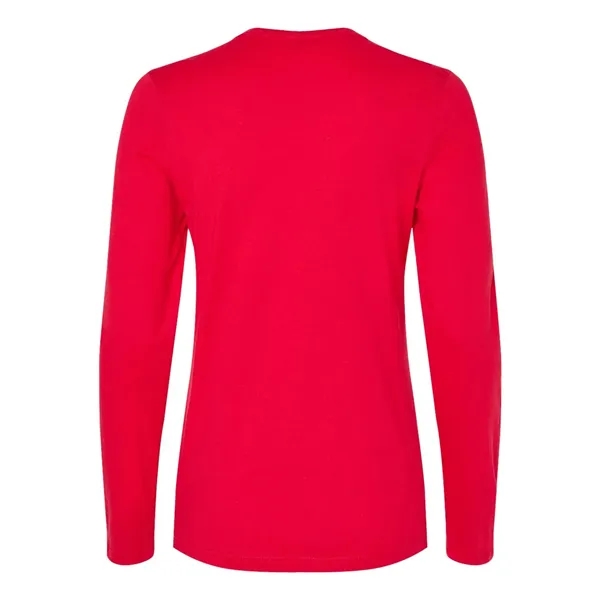 Women's long sleeve crewneck jersey t-shirt. Blank product.... from ASI 84358 S&S Activewear