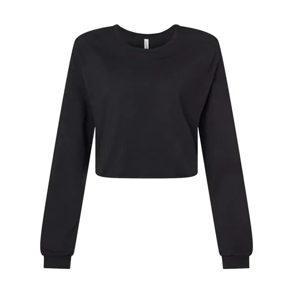 Bella+Canvas Fast Fashion Women's Cropped Long Sleeve Tee... from ASI 84358 S&S Activewear